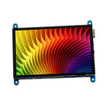 Htovila 5 Inch Capacitive Display Display 800*480 Resolution Small Portable with USB Interface Compatible with Raspberry Pi Educational Tool