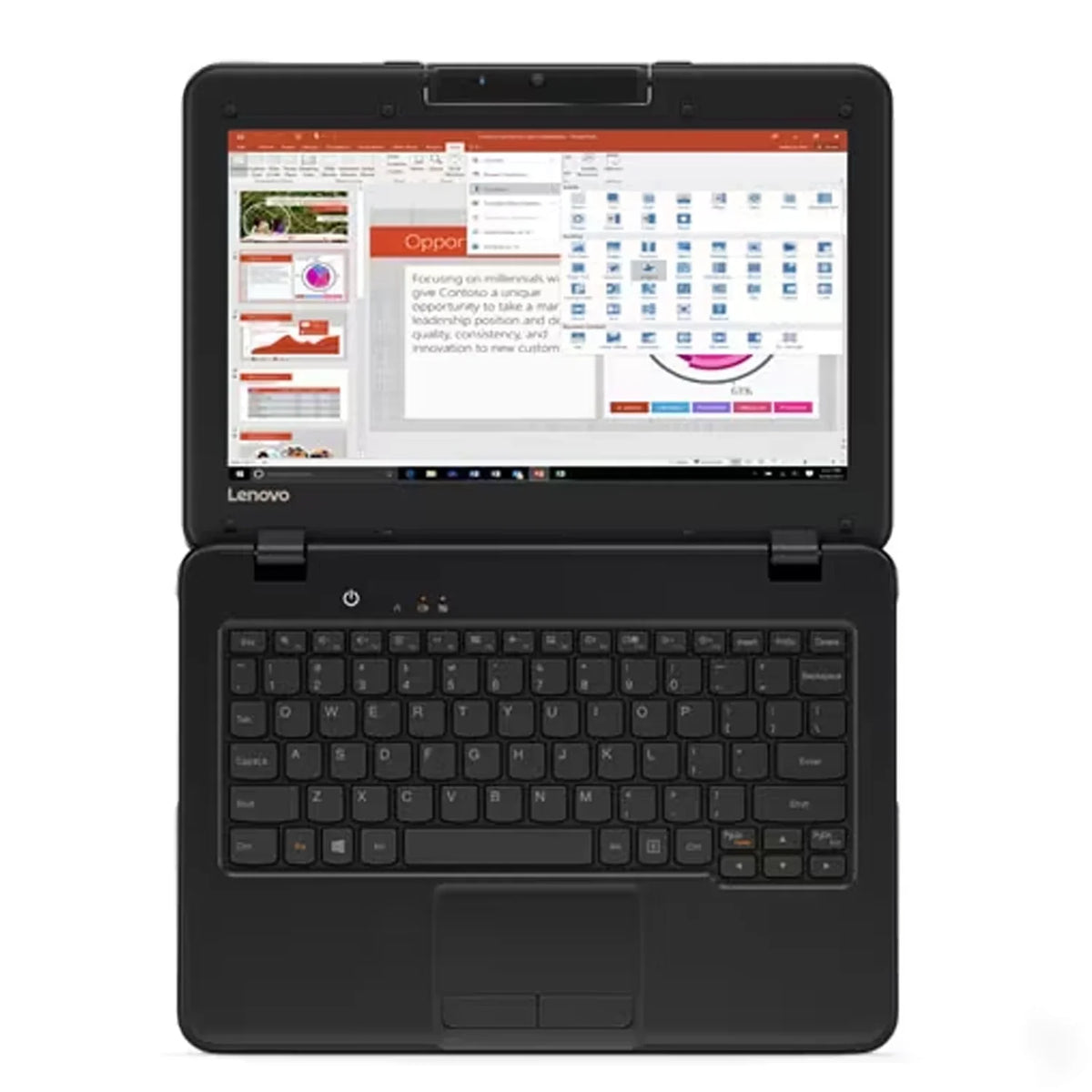 Pre-Owned 100E Winbook 11.6" Portable computer Celeron N3350 4GB 128GB SSD W10P(Refurbished - Good)