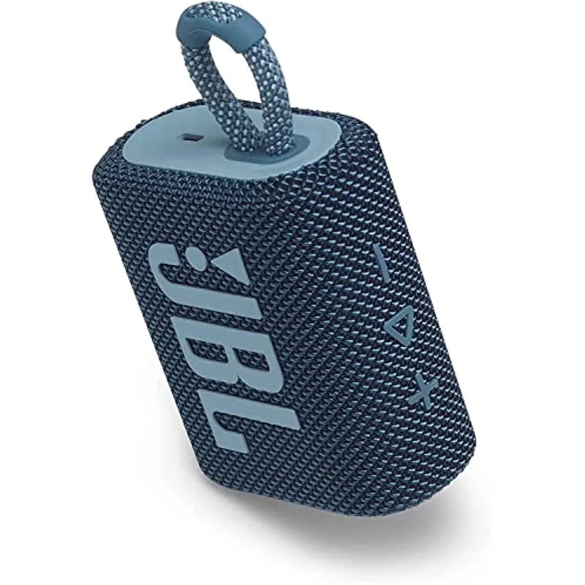 Restored JBL Go 3 Portable Liquid & Dustproof IP67 Outdoor Wireless Bluetooth Speaker (Blue) (Refurbished)
