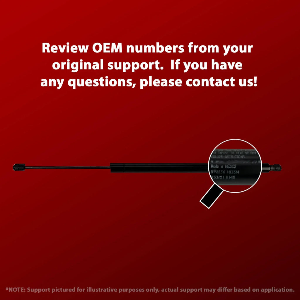 Qty 1 Compatible with Rover Evoque Power Liftgate L&R Support Replaces Lr061667. Gas Shock - 2012 2013 2014 2015 2016 2017 2018 2019 2011 Lift Supports Depot PM9903E