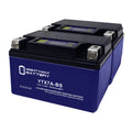 YTX7A-BS Lithium Replacement Battery Compatible with Peugeot Scooter 50 Tweet Evo 2014 - 2 Pack