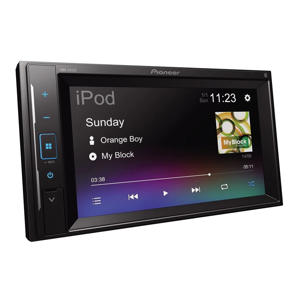 New Pioneer DMH-241EX Digital Media Receiver w/ Backup Camera (Does Not Play CDs)