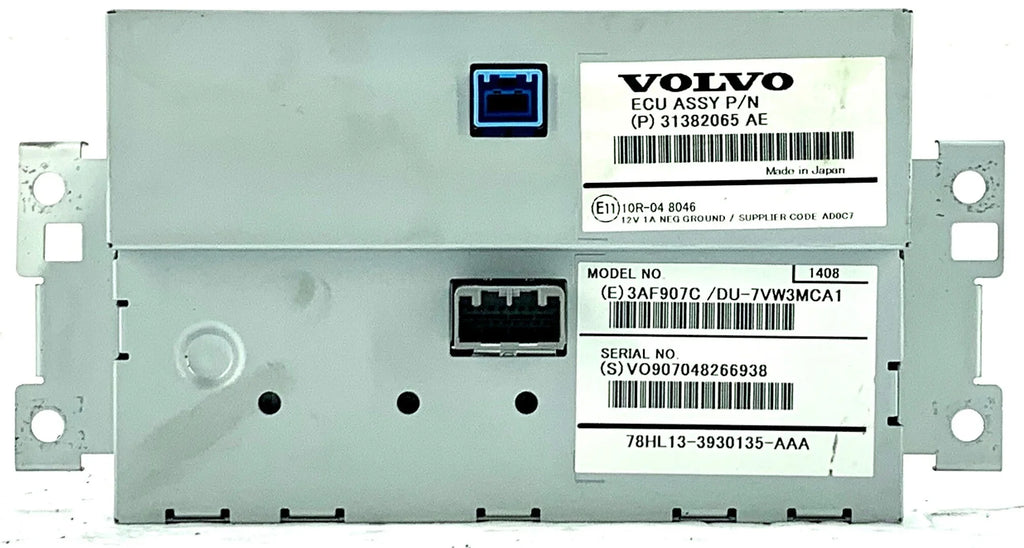 Pre-Owned 214-2017 Volvo XC60 Display Monitor 7" Display ID 31382065 OEM (Good)