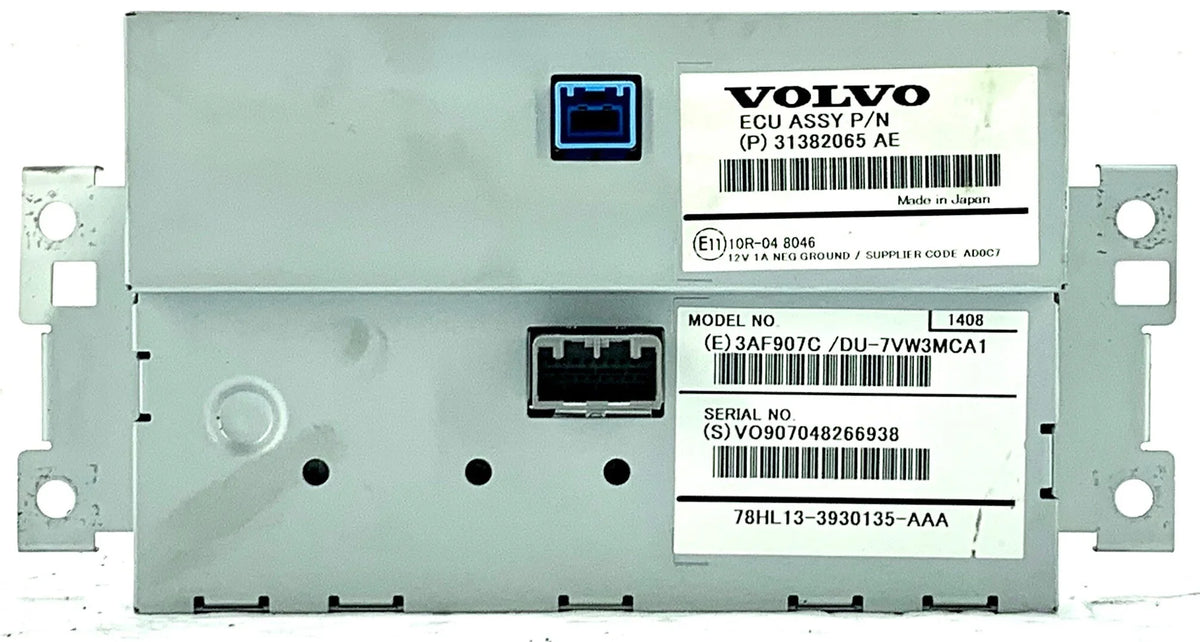 Pre-Owned 214-2017 Volvo XC60 Display Monitor 7" Display ID 31382065 OEM (Good)
