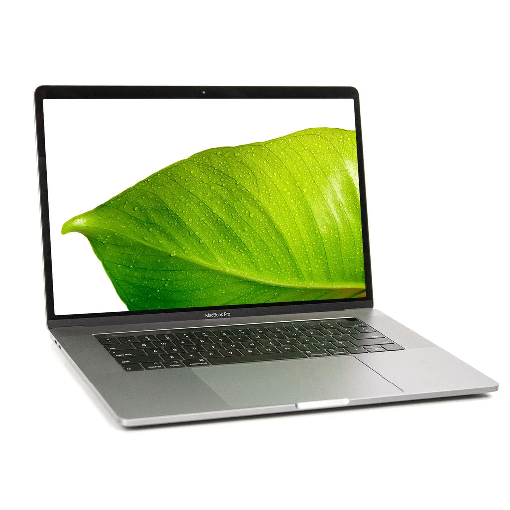 Pre-owned MacBook Pro 15" Mid-2019 (Touch Bar) Space Gray i9-9880H 2.3GHz 16GB 512GB SSD MacOS Big Sur MV912LL/A A1990 - Light Delamination - Grade B