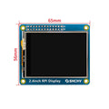 2.4" Touch Display TFT LCD 320*240 Pixel Display for Raspberry Pi 4B 3B+ Zero 2 W
