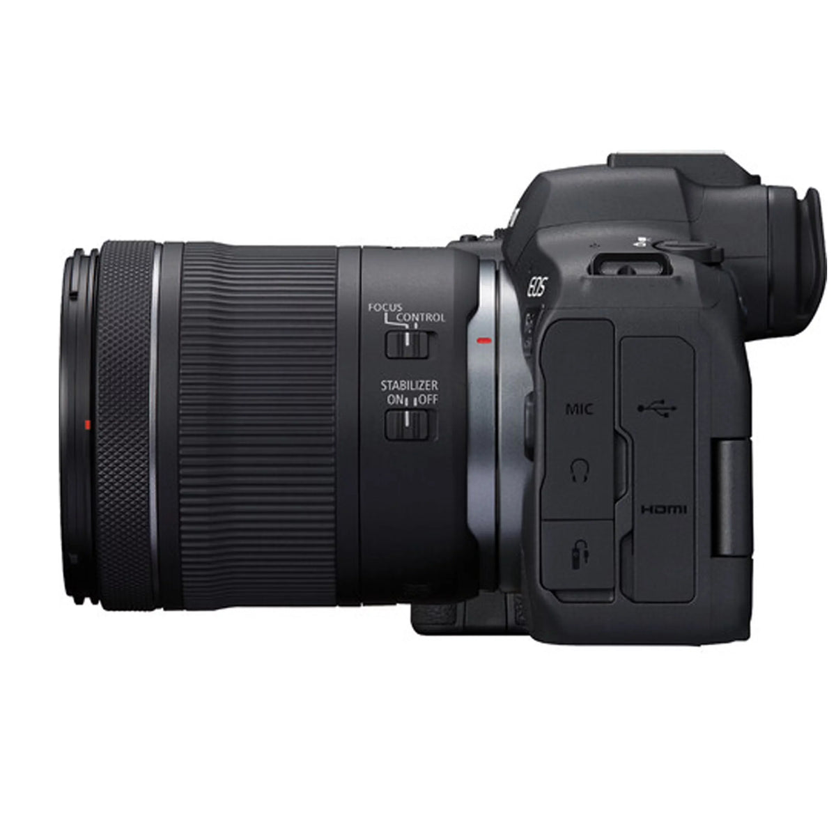 EOS R6 Mark II Mirrorless Digital Camera with RF 24-105mm f/4-7.1 STM Lens + 64GB Memory + Case+ Steady Grip Pod + Tripod+ Software Pack + More (30pc Bundle)