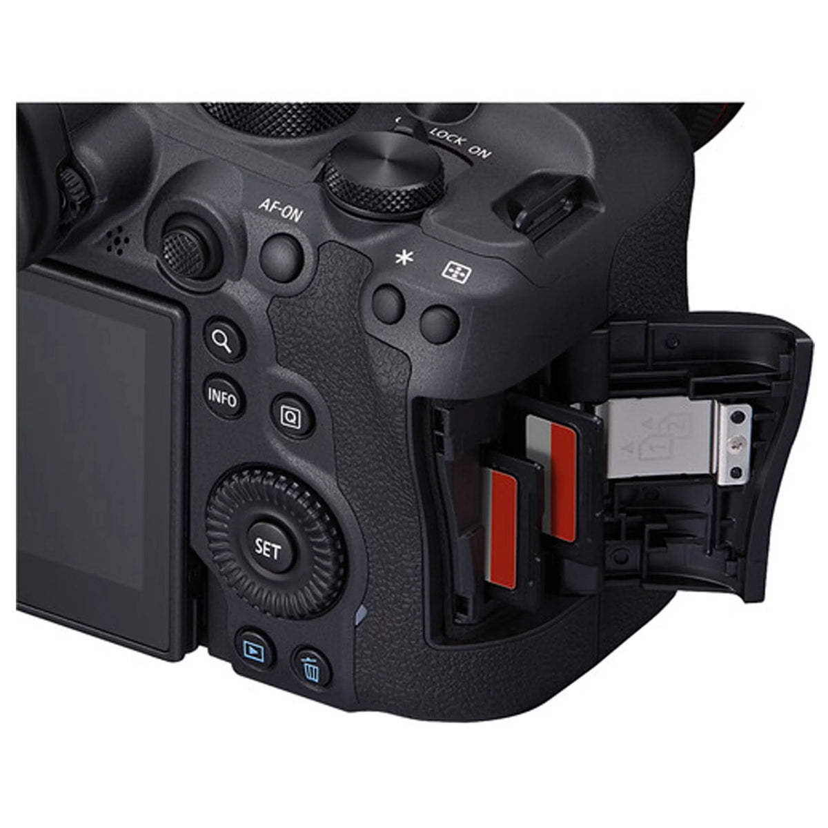 EOS R6 Mark II Mirrorless Digital Camera with RF 24-105mm f/4-7.1 STM Lens + 64GB Memory + Case+ Steady Grip Pod + Tripod+ Software Pack + More (30pc Bundle)