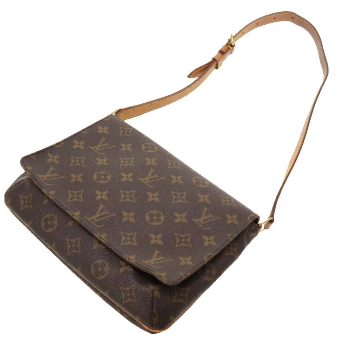 Authenticated Pre-owned Louis Vuitton Monogram Musette Tango Short Strap M51257 Shoulder Bag