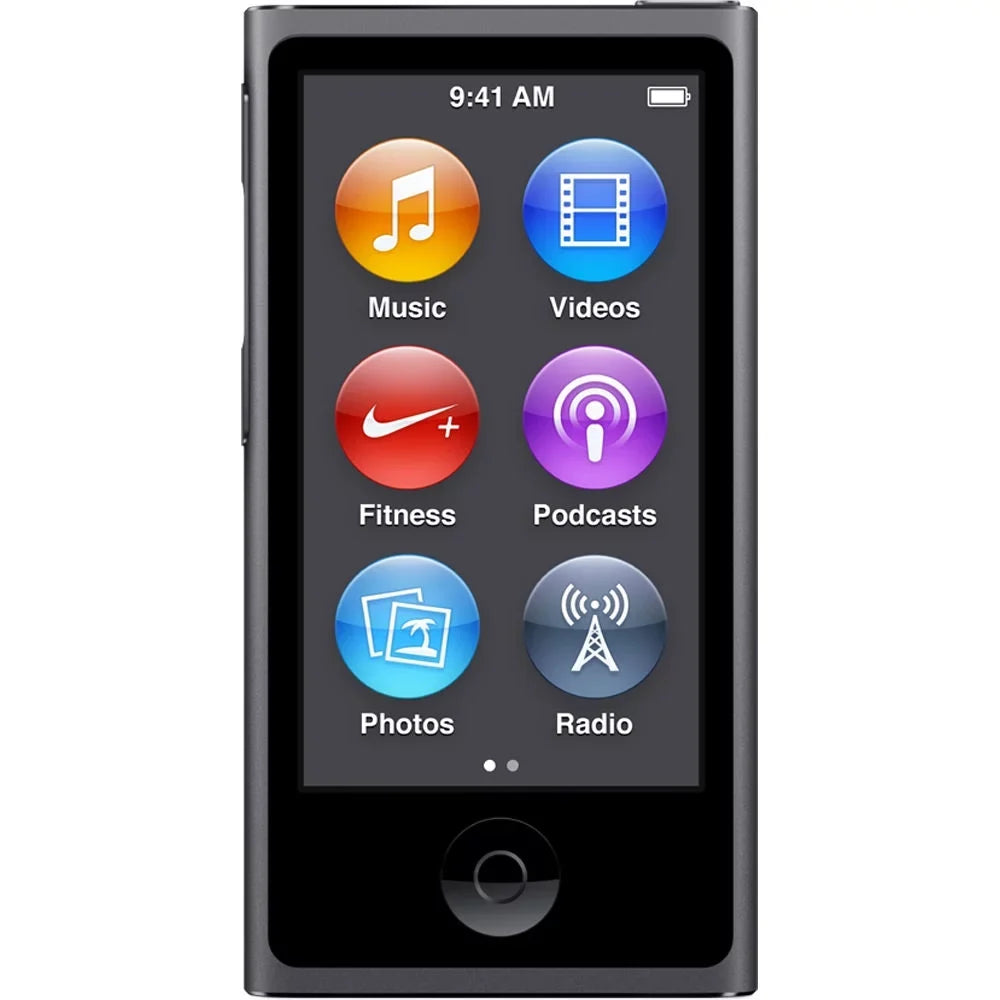 8th Gen 16GB Space Gray | MP3 Player Pre-owned Fair Condition | Silicone Case + Display Protector + 1 Year Warranty