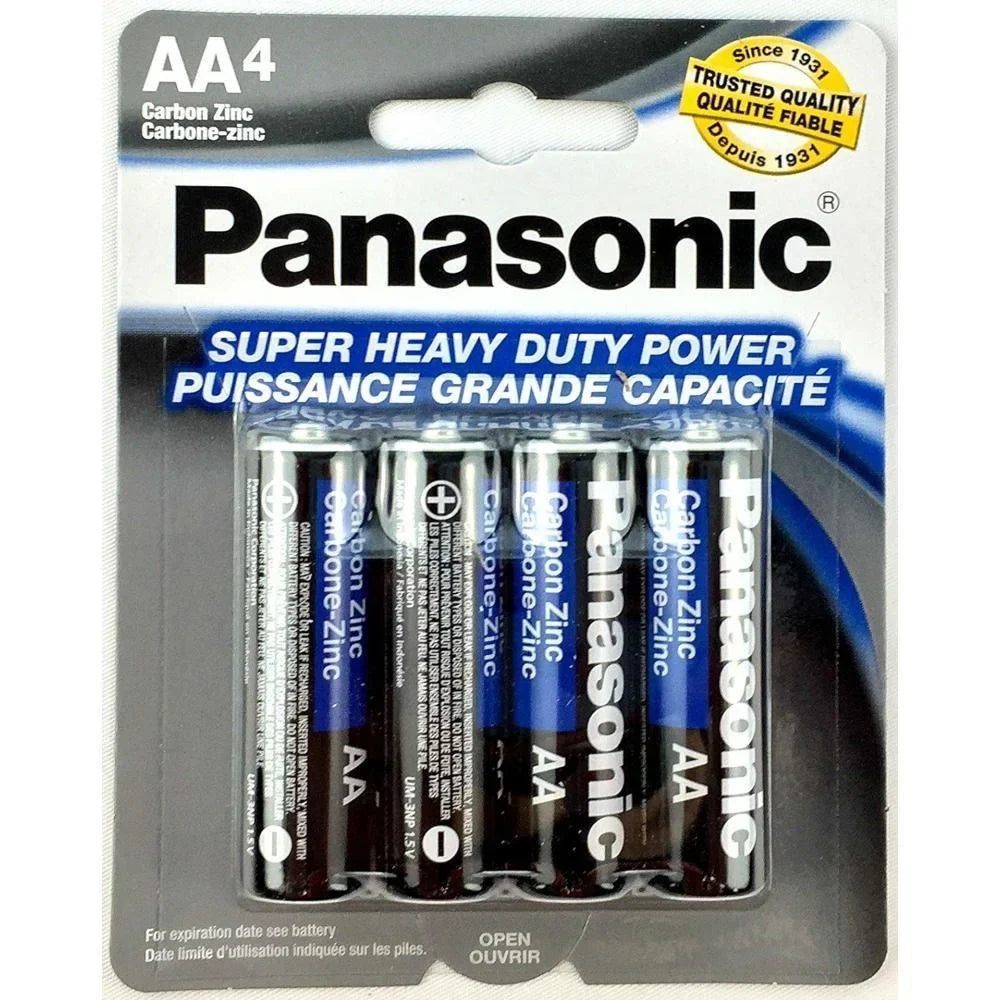 48 PCS AA Batteries Super Heavy Duty Power Carbon Zinc Double A Battery 1.5v