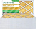 Filterbuy 14x24x1 MERV 11 Pleated HVAC AC Furnace Air Filters (12-Pack)