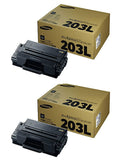MLT-D203L High Yield Black Toner Cartridge 2-Pack