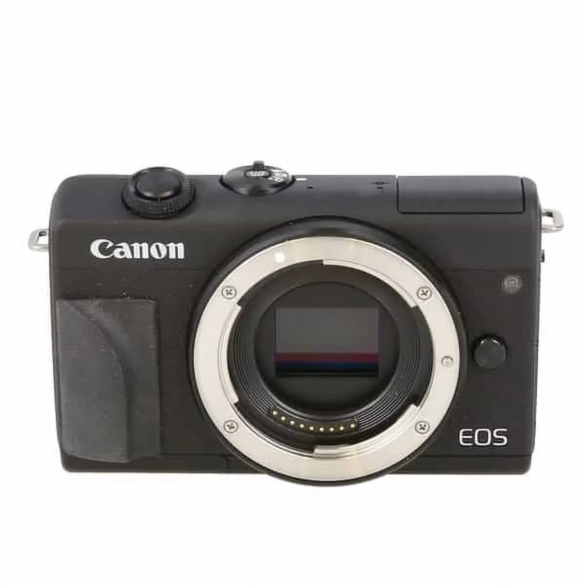 EOS M200 Mirrorless Camera (Black) +11-22mm f/4-5.6 IS STM Lens +Flash +64GB- Kit