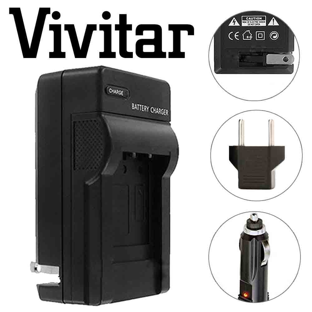 Vivitar Replacement Rechargeable Battery for EN-EL15c + MH-25 Replacement Battery Charger