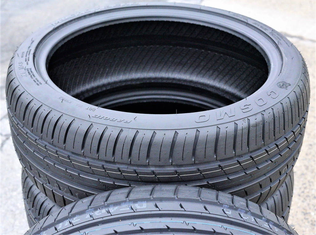 Set of 4 (FOUR) Cosmo MuchoMacho 225/50R17 ZR 98W All Season High Capability Tires Fits: 2012-15 Chevrolet Cruze LT, 2012-18 Ford Focus Electric