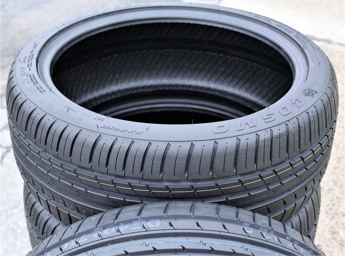 Set of 4 (FOUR) Cosmo MuchoMacho 225/50R17 ZR 98W All Season High Capability Tires Fits: 2012-15 Chevrolet Cruze LT, 2012-18 Ford Focus Electric