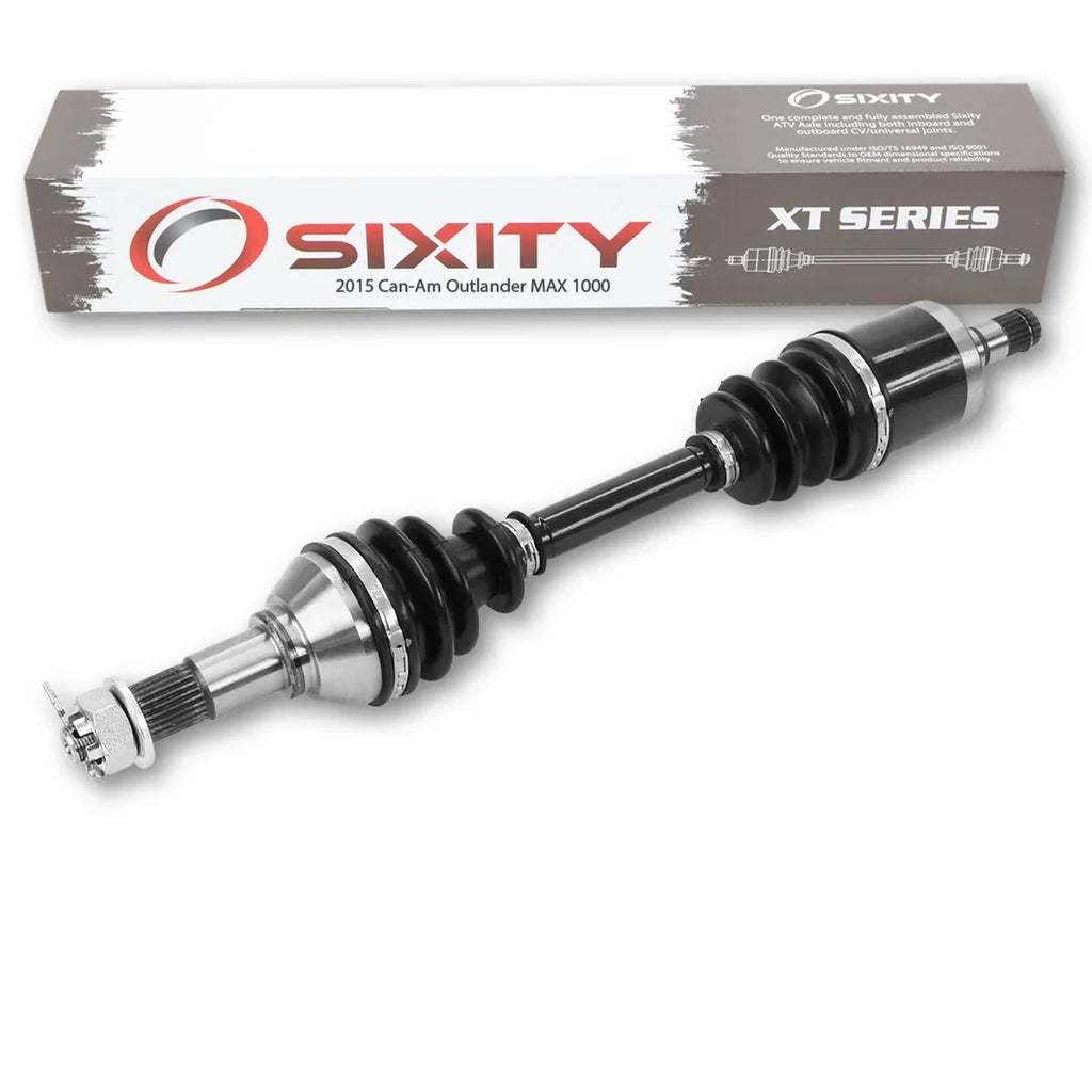 Sixity XT Front Left Axle compatible with Can-Am Outlander MAX 1000 2015 - EFI STD LTD 4X4