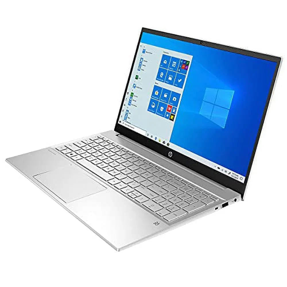 2022 Pavilion 15.6" IPS FHD Display Portable computer 4-Core i5-1135G7 Iris Xe Graphics 32GB RAM DDR4 1TB NVMe SSD USB-C WiFi AX Bluetooth HDMI Webcam Backlit KB Silver Windows 10 Home w/RE USB