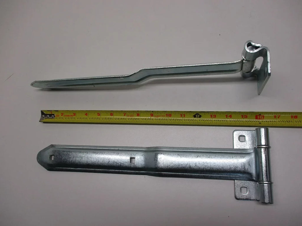 (4) Cargo Utility Trailer RV Door 16" Strap Hinges / Offset Bent Hinges