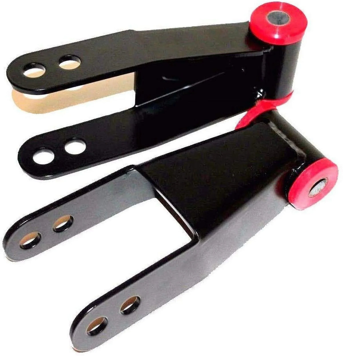 RTZ - Jeep Cherokee XJ Adjustable 1-2" Rear Lift Shackles 4wd Black