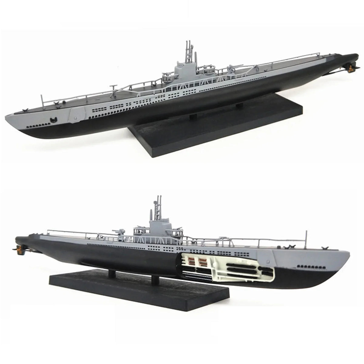 Aviation Model Decor 1:350 Alloy Navy Submarine Warship Model Simulation Aircraft Model for Military Enthusiasts