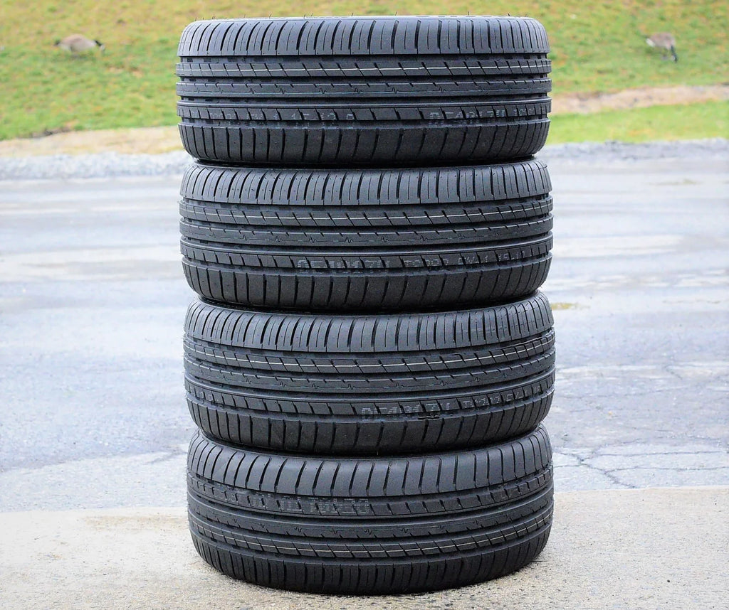 Set of 4 (FOUR) Cosmo MuchoMacho 225/50R17 ZR 98W All Season High Capability Tires Fits: 2012-15 Chevrolet Cruze LT, 2012-18 Ford Focus Electric