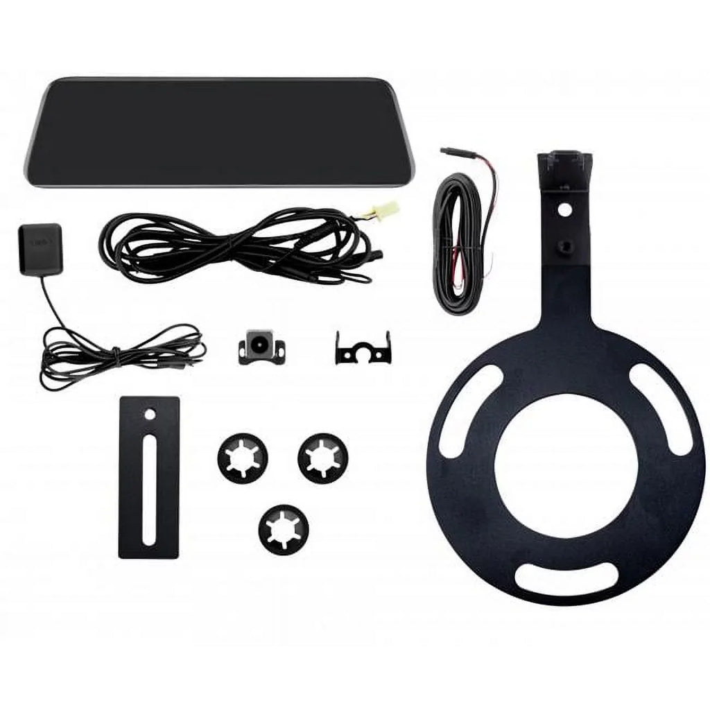 Echomaster 1080 HD Mirror with DVR 2 Cameras SD Card for 2021-C Ford Bronco