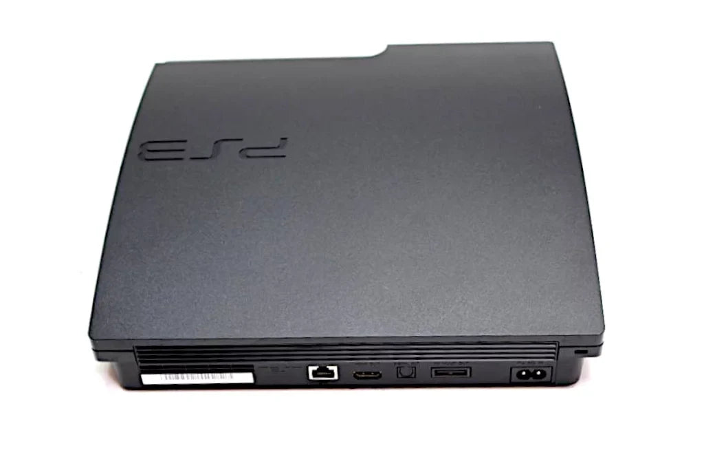 Restored PlayStation 3 PS3 Slim 120GB Video Game Console Black Controller HDMI (Refurbished)