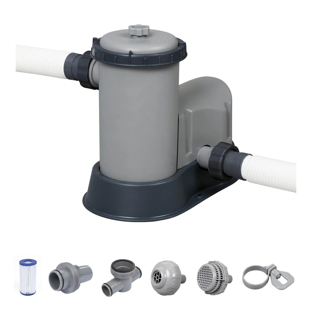 Bestway 58390E Flowclear 1500 GPH Filter Pump for Above Ground Pools