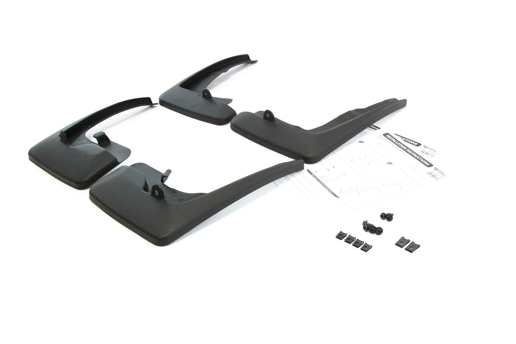 Red Hound Auto Compatible with Scion tC 2011-2016 Mud Flaps Splash Guards Front and Rear Molded 4pc Full Set PT769-21110 PT76921110
