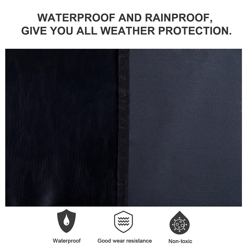 JLLOM Leather Top Sunshade Protection for Jeep Wrangler JK JKU 07-18 - Ultimate Sun Protection for Your Ride