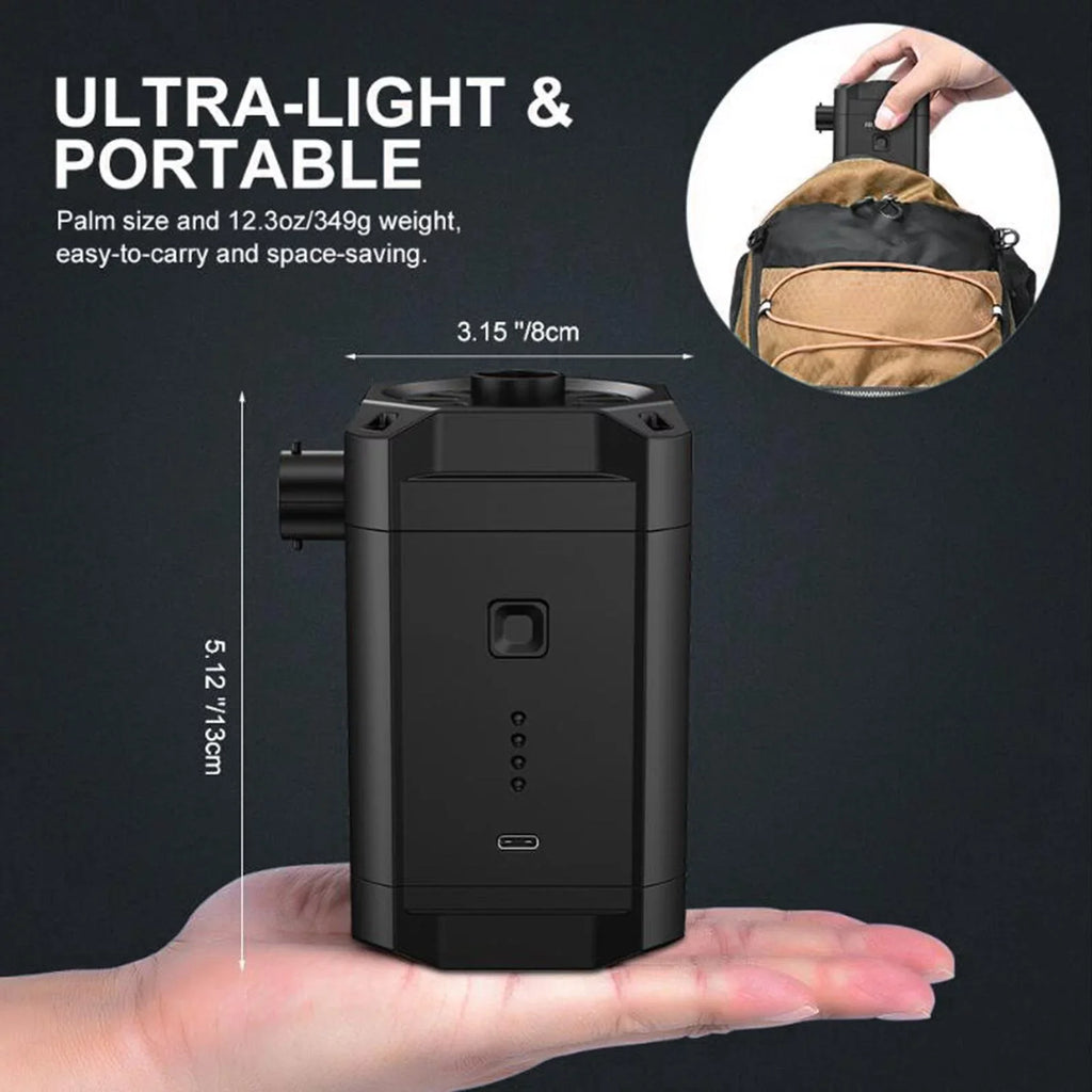 Portable Electric Air Pump Inflator Air Pump Blower Air Pump for Air Mattresses Inflatable Sofa Air Bed