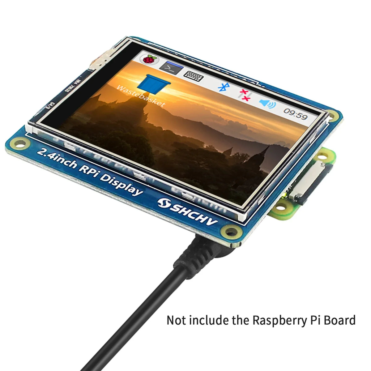2.4" Touch Display TFT LCD 320*240 Pixel Display for Raspberry Pi 4B 3B+ Zero 2 W