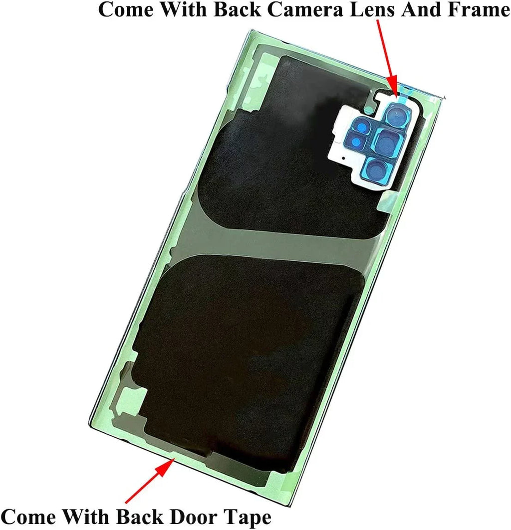 Galaxy Note 10 Plus Back Glass Replacement Door Panel Cover for Galaxy Note10+ 5G 6.8 N976U