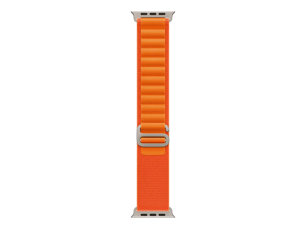 Watch Ultra - 49 mm - titanium - smart watch with Alpine Loop - textile - orange - band size: M - 32 GB - Wi-Fi, LTE, UWB, Bluetooth - 4G - 2.16 oz