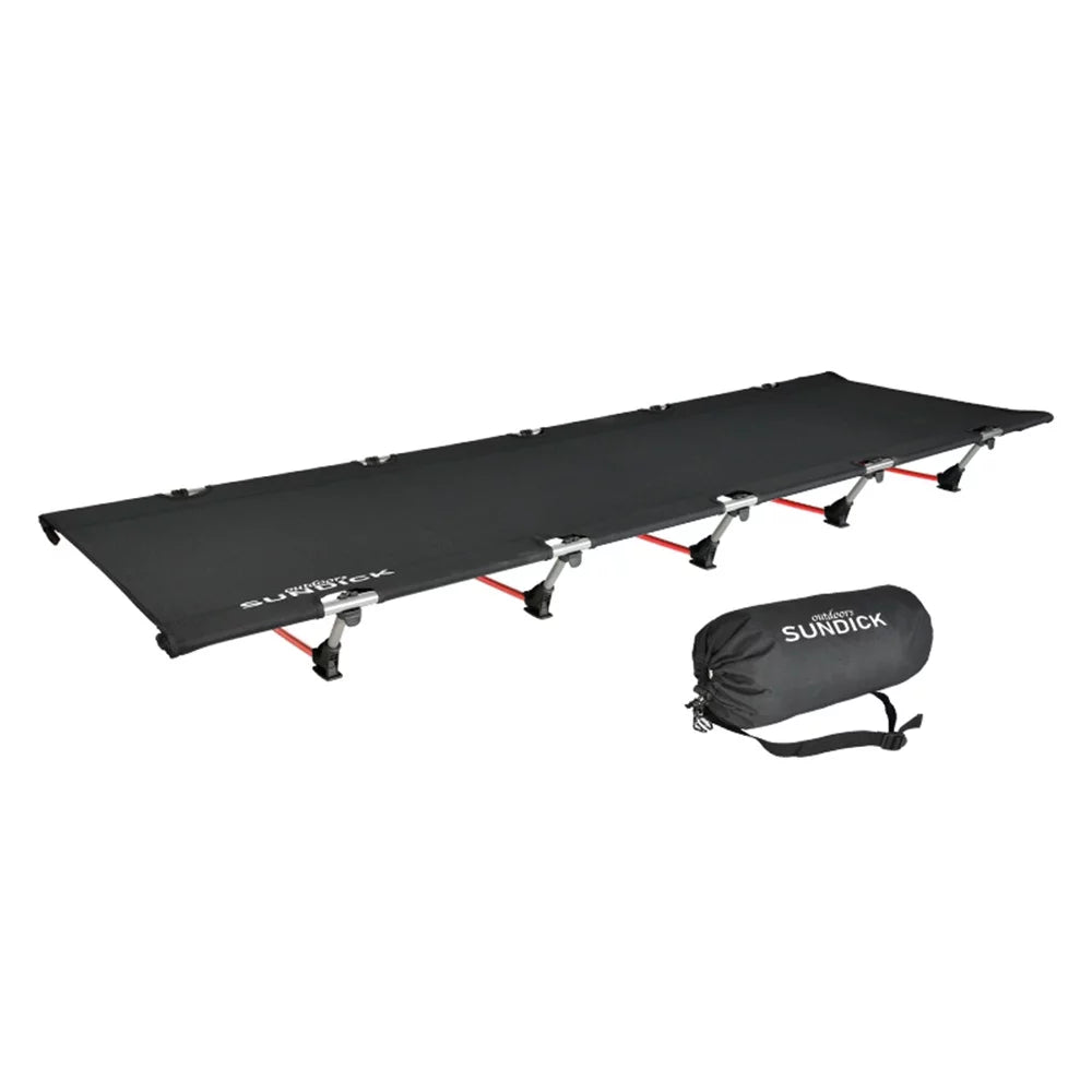 Lightweight Single Person Camping Cot by Sundick, Suitable for Backpacking and Picnics