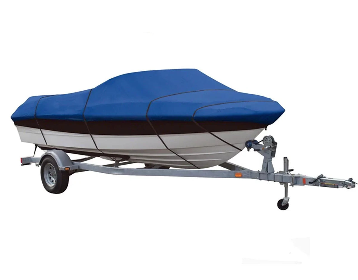 BLUE, GREAT QUALITY BOAT COVER Compatible for NORTH RIVER 21' SEA HAWK 2005