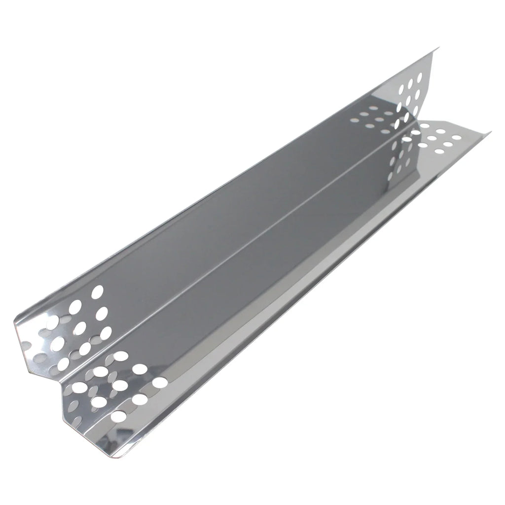 4-Pack BBQ Grill Heat Shield Plate Tent & Tube Burner Replacement Parts for Kitchenaid 720-0733 - Old - Compatible Barbeque Stainless Steel Flame Tamer, Flavorizer Bar 16 1/8" & Tube Burners