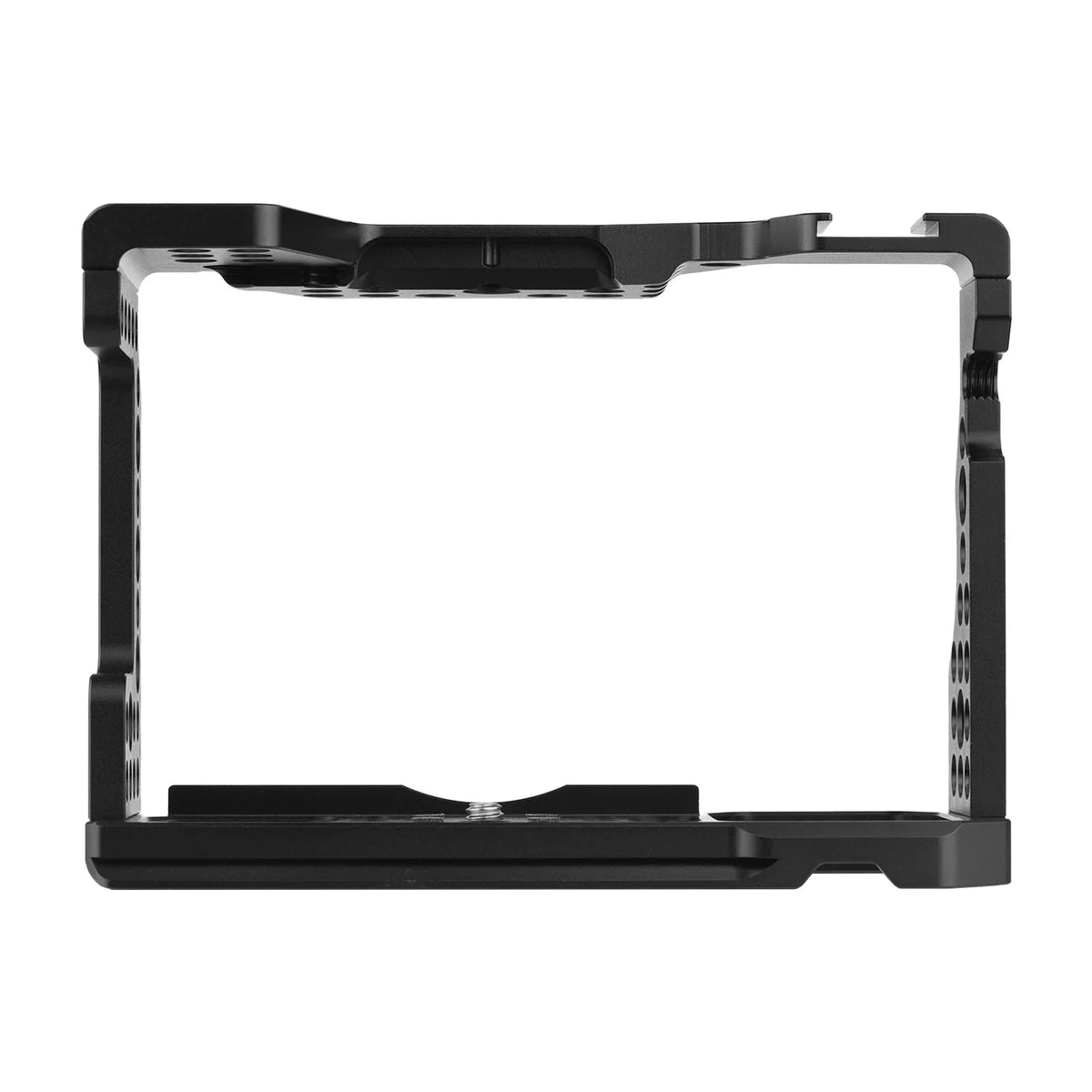 Camera Cage Aluminum Alloy Video Cage Replacement for A7M3 A7R3 A9 Mirrorless Camera with Cold Shoe Mount 1/4 Inch & 3/8 Inch Screw Holes