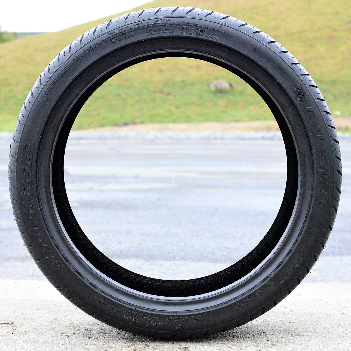 Set of 4 (FOUR) Cosmo MuchoMacho 225/50R17 ZR 98W All Season High Capability Tires Fits: 2012-15 Chevrolet Cruze LT, 2012-18 Ford Focus Electric
