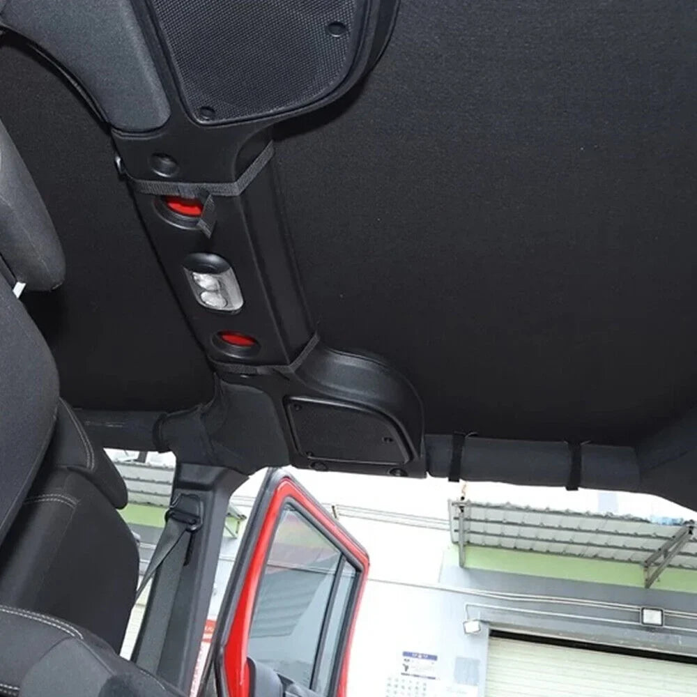JLLOM Leather Top Sunshade Protection for Jeep Wrangler JK JKU 07-18 - Ultimate Sun Protection for Your Ride