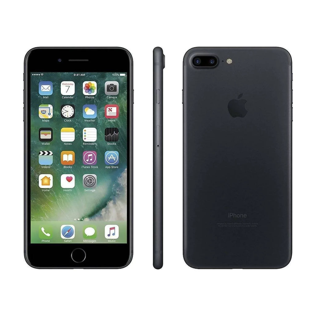Pre-Owned iPhone 7 Plus 256GB Jet Black (Verizon Unlocked) + (Refurbished: Good)
