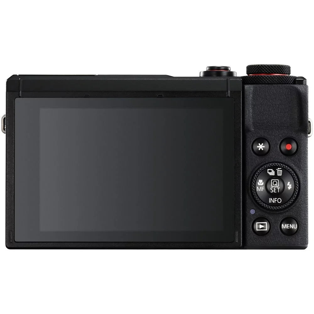 PowerShot G7 X Mark III Digital Camera (Black) + Extra Battery + Flash - 64GB Kit