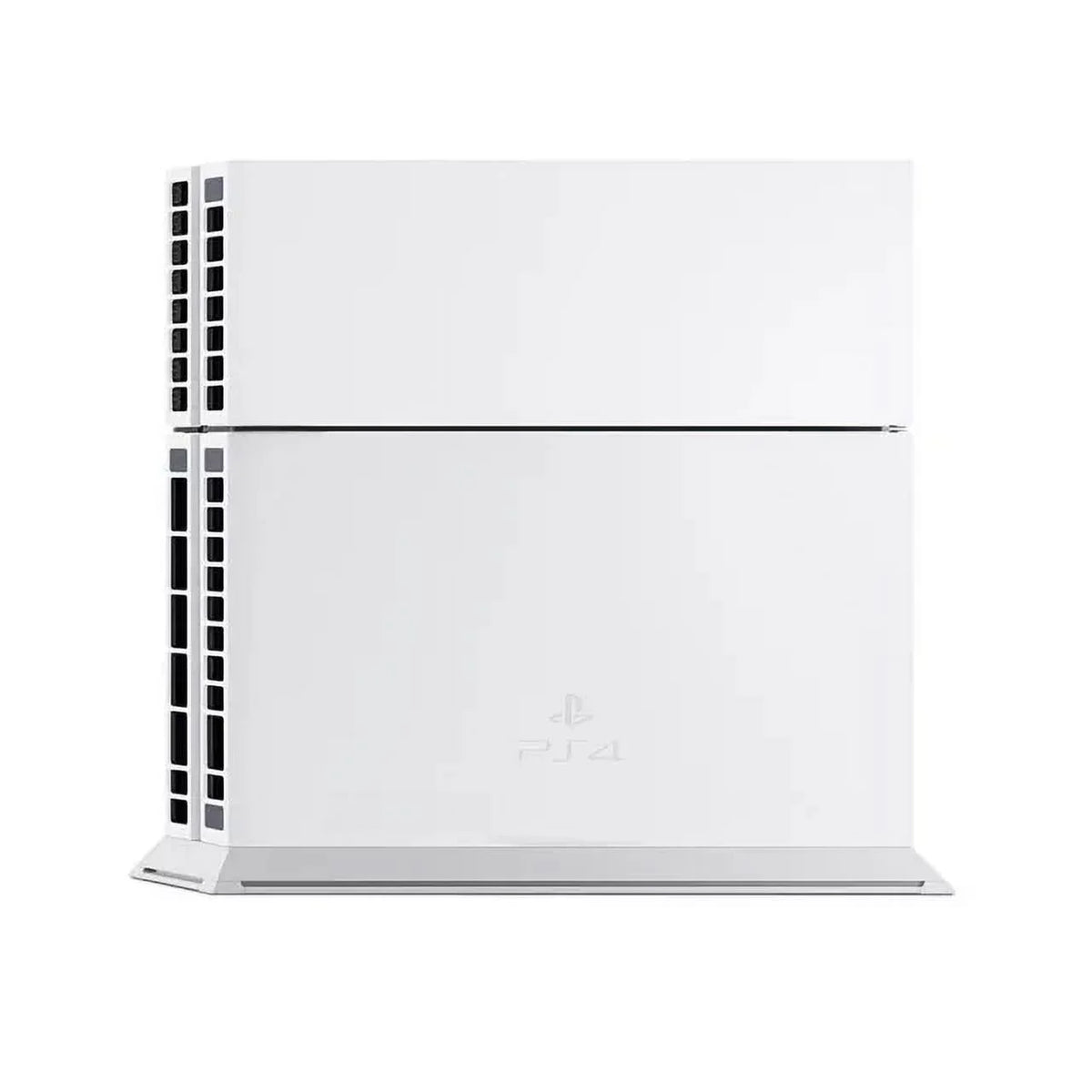 PlayStation 4 500GB Gaming Console White Headset 2 Controller with BOLT AXTION Cleaning Kit Bundle Like New