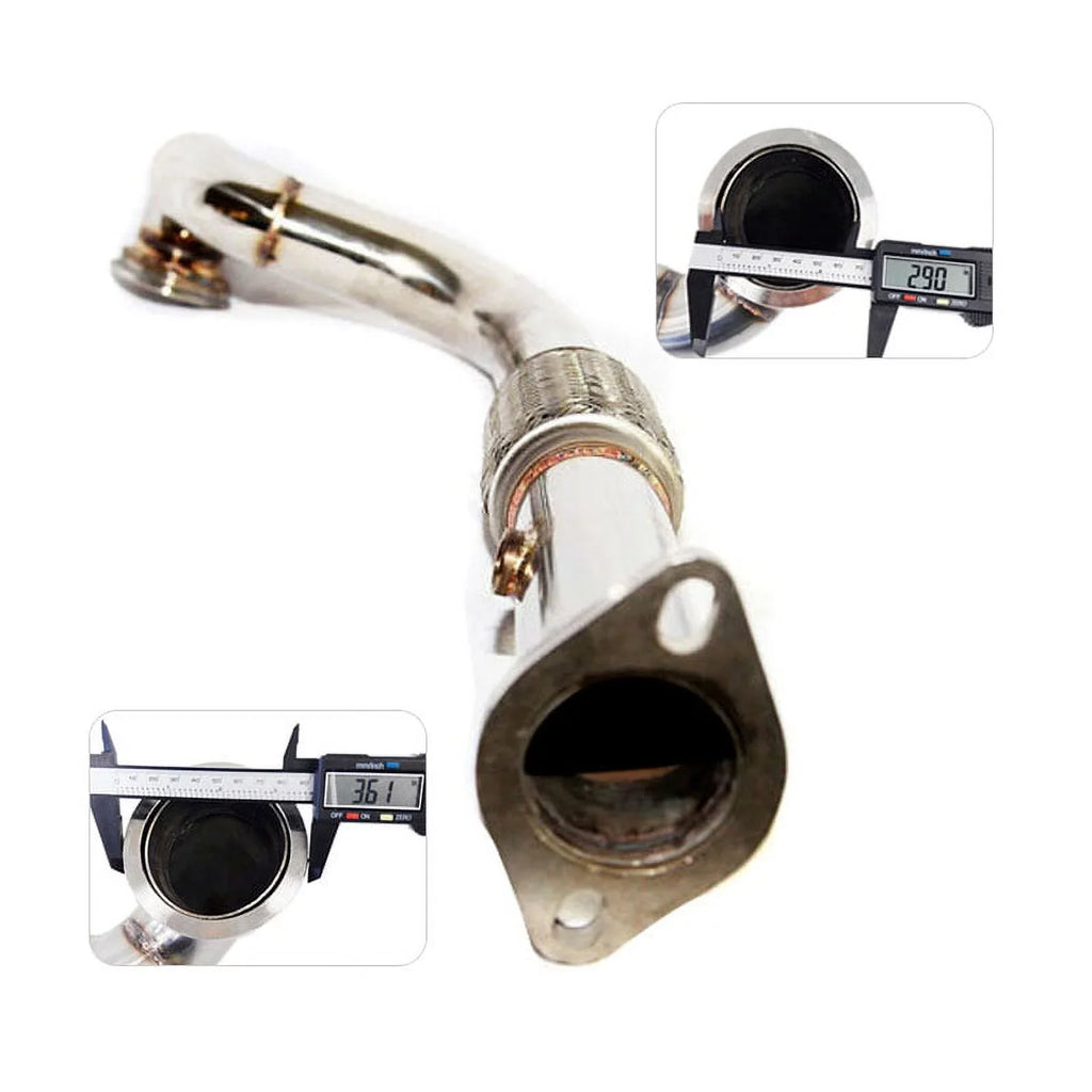 SS Tube 3" VBAND for 1988-1991 HONDA CRX/Civic 94-01 ACURA INTEGRA B18 SS Tube 3" VBAND for 1988-1991 HONDA CRX/Civic 94-01 ACURA INTEGRA B18